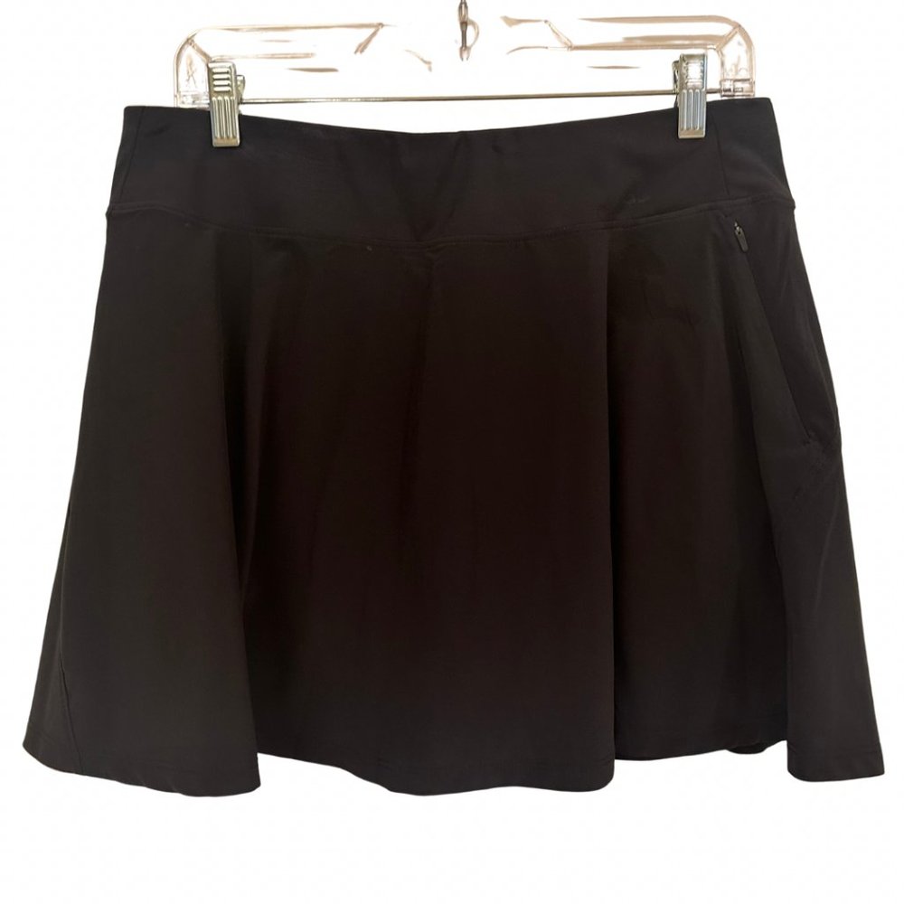 All in Motion Black Skort